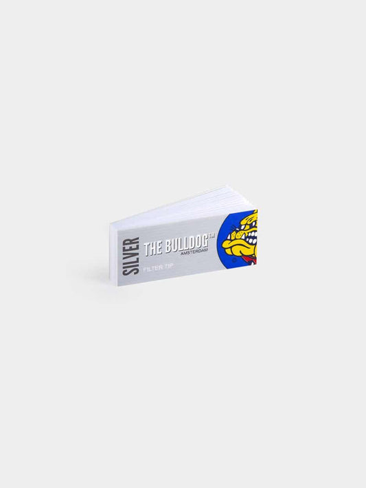 Bulldog Paper Filter Tips Silver