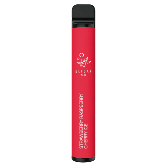 Elf Bar 600 Strawberry Raspberry Cherry Ice